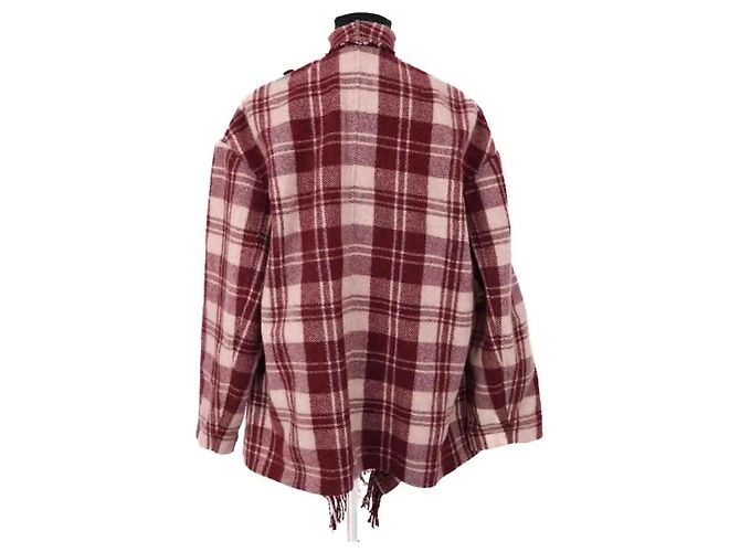 Isabel Marant Etoile Chaqueta granate Burdeos - vista 4