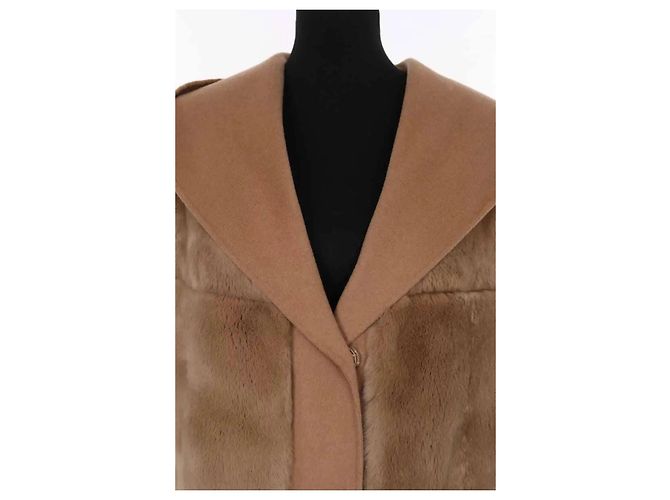 Rizal Kaschmir Mantel Camel Größe L Kamel - Ansicht 2