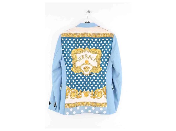 Versace Completo blu - vista 3