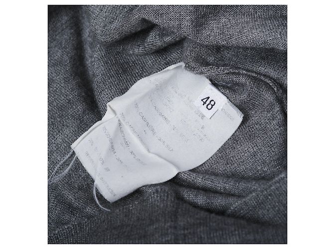 Suéter de lã cinza com gola alta Jil Sander - vista 6