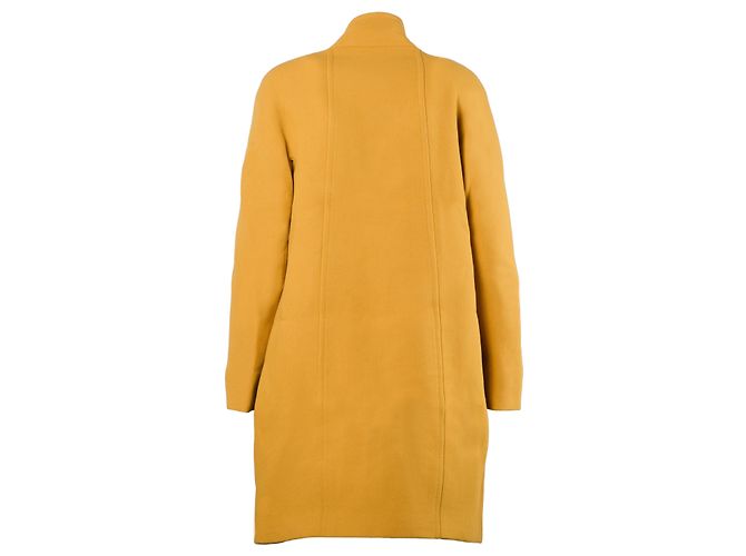 Cappotto in misto lana senape Max & Co - vista 3
