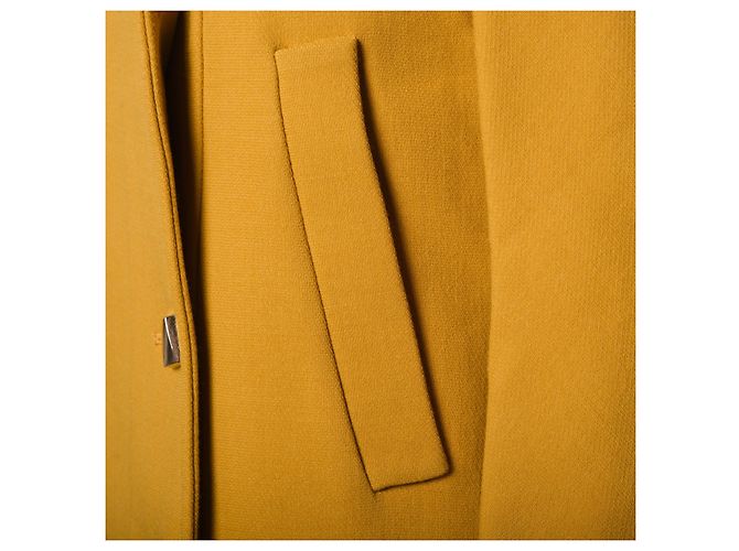 Cappotto in misto lana senape Max & Co - vista 5