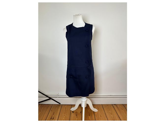 Stella Mc Cartney Abito senza maniche vintage Stella McCartney blu navy - vista 12