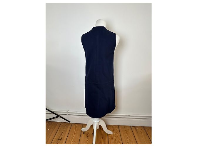 Stella Mc Cartney Abito senza maniche vintage Stella McCartney blu navy - vista 3