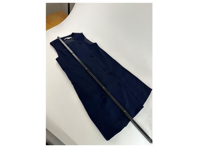 Stella Mc Cartney Abito senza maniche vintage Stella McCartney blu navy - vista 9