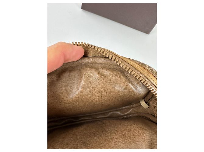 Céline Vintage Celine Macadam Canvas Umhängetasche Beige - Ansicht 3