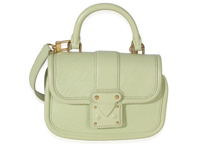 Louis Vuitton Vert Noto Borsa in Pelle Epi Nascondino Verde - vista 8