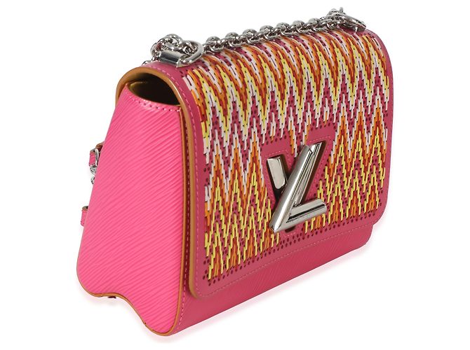 Louis Vuitton Epi Twist MM Rosa Multicolor Pink Mehrfarben - Ansicht 4