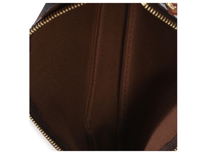 Pochette Accessori Monogram Cerises Louis Vuitton Marrone - vista 5