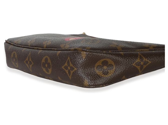Pochette Accessori Monogram Cerises Louis Vuitton Marrone - vista 6