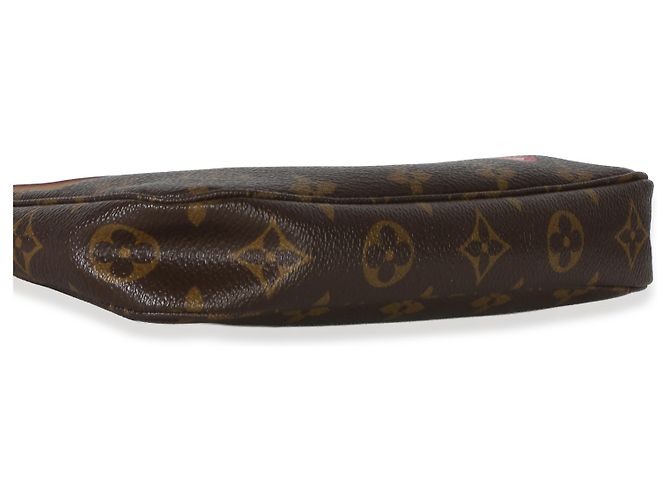Pochette Accessori Monogram Cerises Louis Vuitton Marrone - vista 7