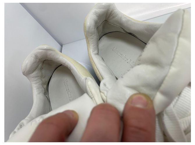 Alexander McQueen Sneakers Puffy in suede - Beige - vista 7