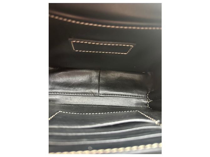 Burberry Horseferry Bum Printed Canvas mini Nero - vista 6