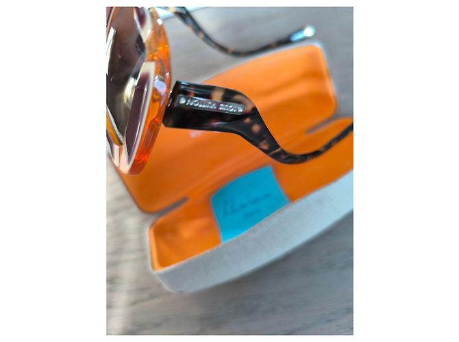 Louis Vuitton La Mienne Gafas de Sol Moradas Castaño Blanco Púrpura - vista 5