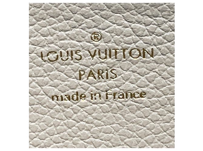 Cartera Zippy Long de cuero Monogram Empreinte Louis Vuitton Gris - vista 4