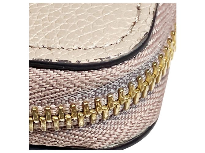 Cartera Zippy Long de cuero Monogram Empreinte Louis Vuitton Gris - vista 9
