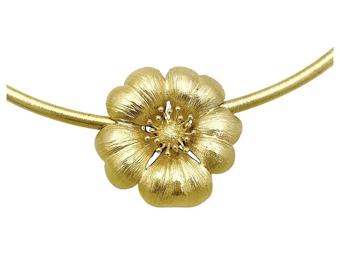Collana Lalaounis 'Fleur' in oro giallo. - vista 2