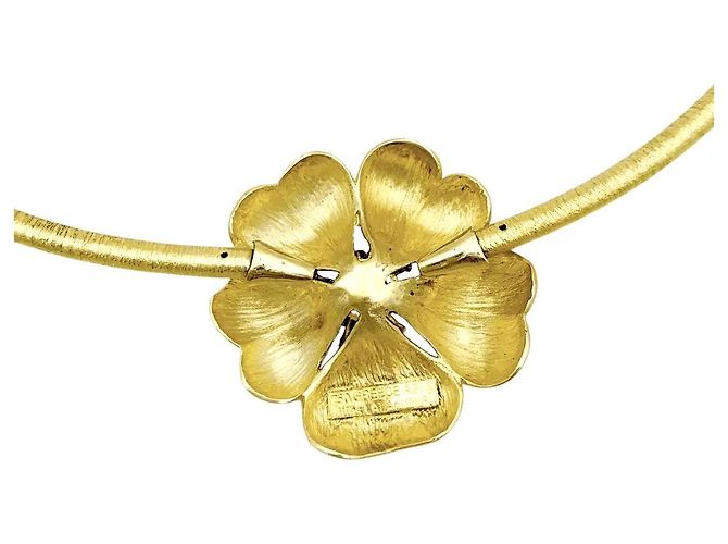Collana Lalaounis 'Fleur' in oro giallo. - vista 4