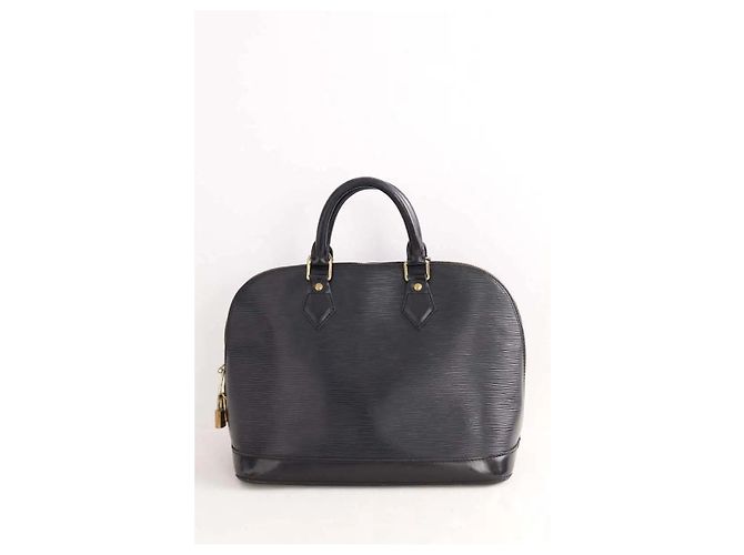 Alma Louis Vuitton Schwarze Handtasche - Ansicht 3