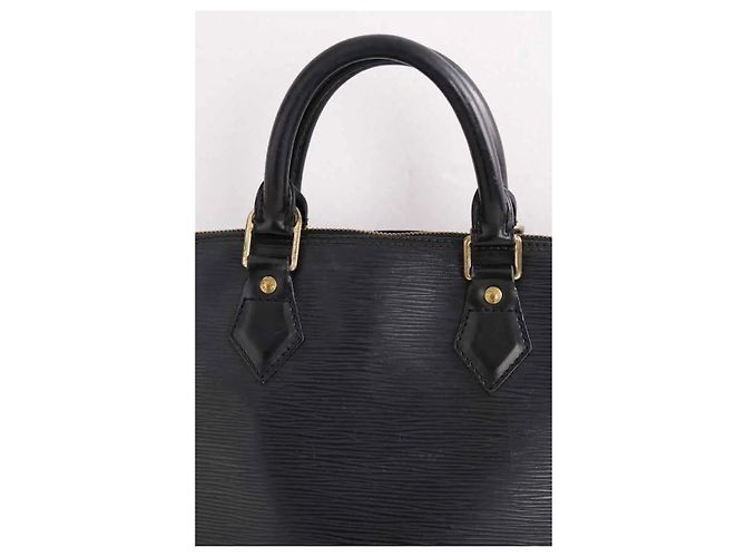 Alma Louis Vuitton Schwarze Handtasche - Ansicht 4
