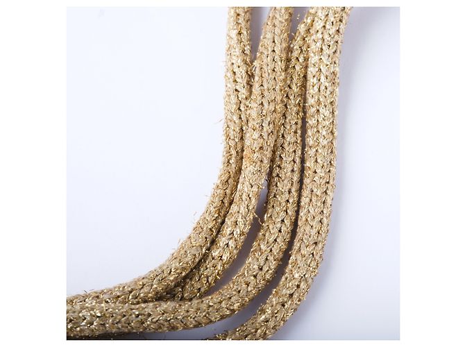 Collana dichiarativa in perle nere e oro giallo 18k Missoni D'oro - vista 4