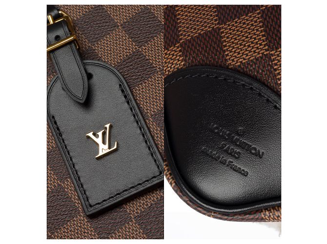 Borsa LOUIS VUITTON Odeon in Tela Marrone - 103479 - vista 7