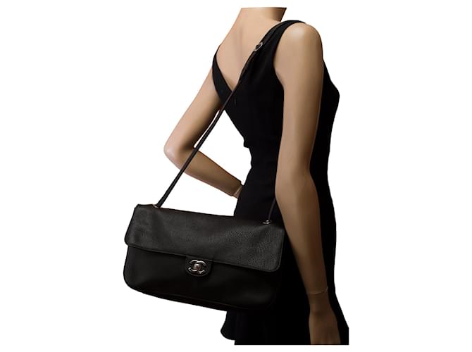 Borsa CHANEL in Pelle Nera - 103486 Nero - vista 12