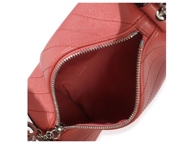 Bolso Barrel Mini Blondie de piel de ternera acolchada diagonal rosa Gucci - vista 5