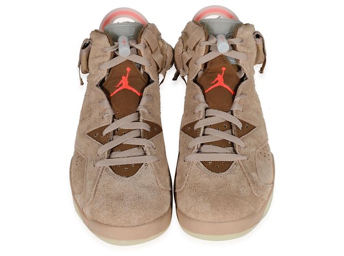 Autre Marque Air Jordan - Travis Scott x Air Jordan 6 Retro 'British Khaki' (8.5 US) - vista 4