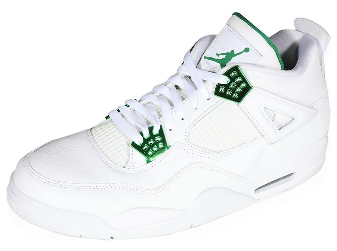 Autre Marque Air Jordan 4 Retro 'Metallico Verde' - vista 3