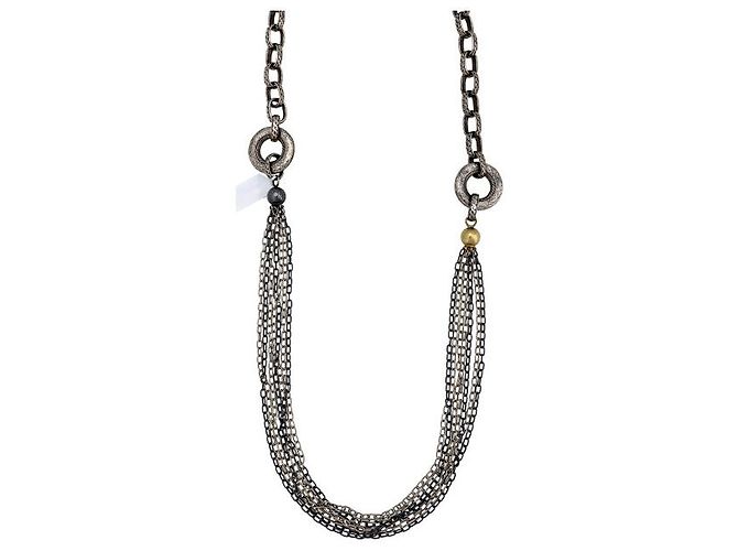 Autre Marque Nuevo collar de cadena Gurhan en plata esterlina, precio de venta sugerido 4,325 € - vista 2