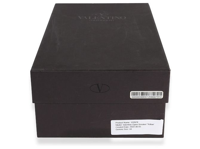 Sneaker Aperto Valentino 'Giallo' - vista 5