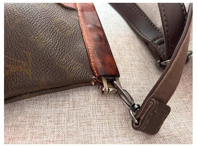 Louis Vuitton Mini Pochette Monogram Anni 70 Marrone - vista 12