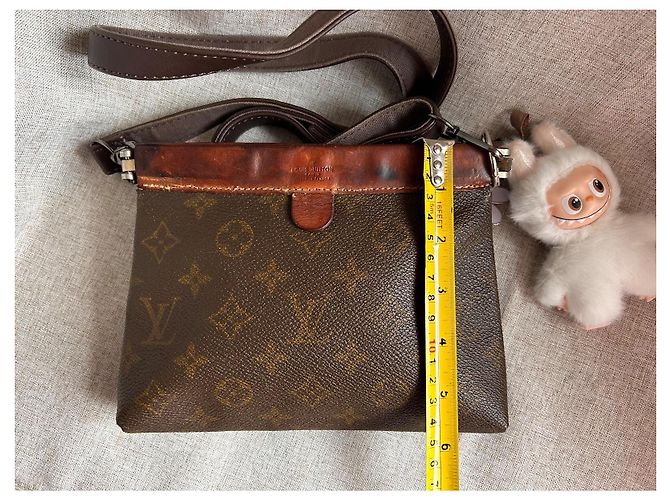 Louis Vuitton Mini Pochette Monogram Anni 70 Marrone - vista 19