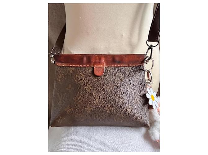 Louis Vuitton Mini Pochette Monogram Anni 70 Marrone - vista 2