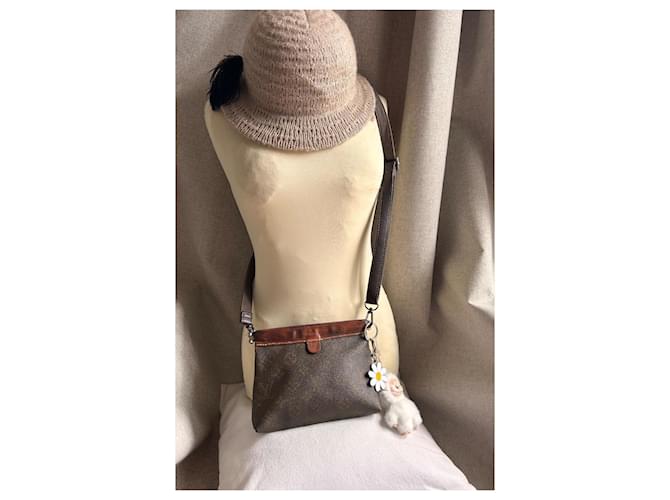 Louis Vuitton Mini Pochette Monogram Anni 70 Marrone - vista 4