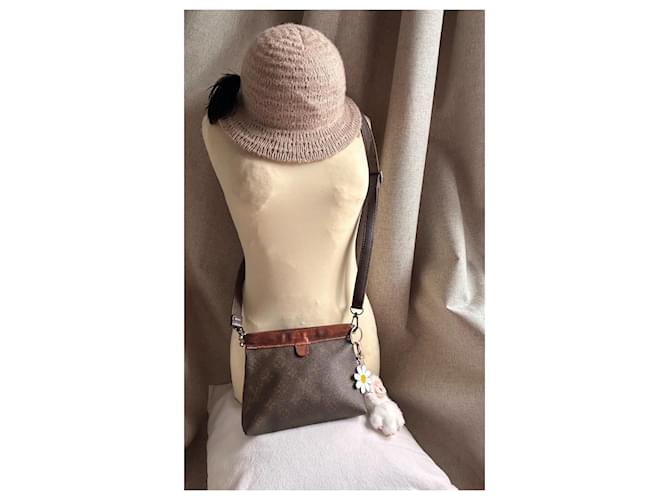 Louis Vuitton Mini Pochette Monogram Anni 70 Marrone - vista 5