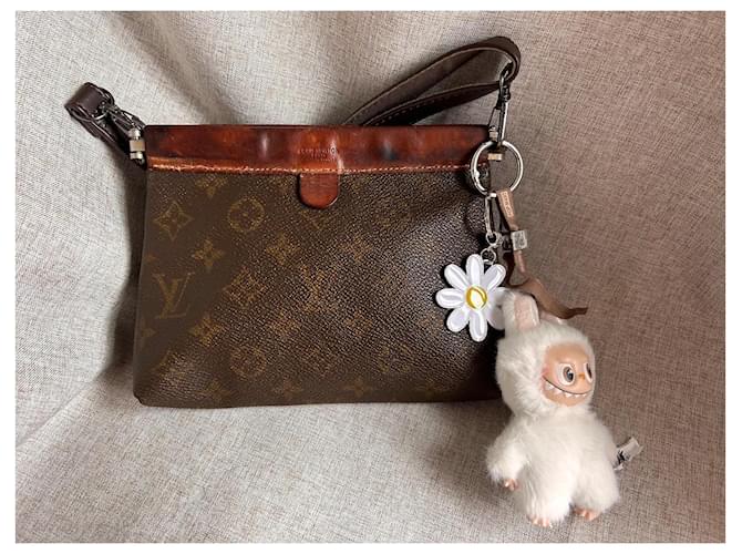 Louis Vuitton Mini Pochette Monogram Anni 70 Marrone - vista 6