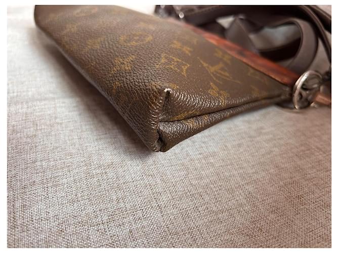 Louis Vuitton Mini Pochette Monogram Anni 70 Marrone - vista 7