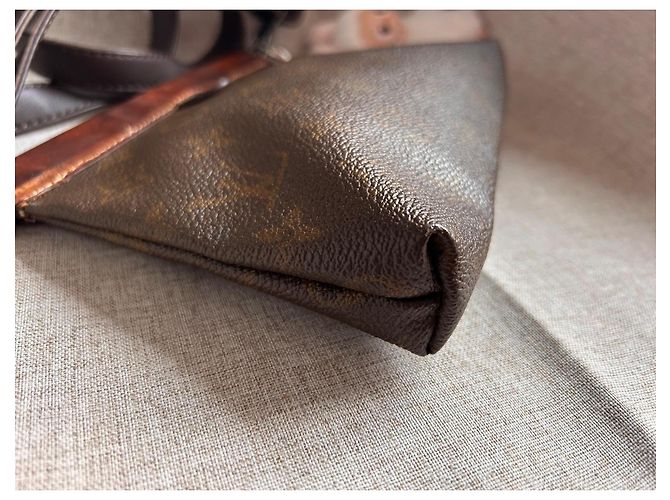 Louis Vuitton Mini Pochette Monogram Anni 70 Marrone - vista 8