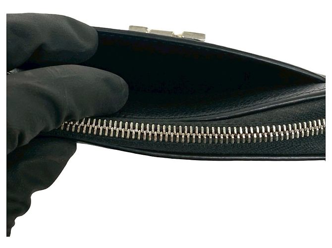 Monedero Zippy Lockme de Louis Vuitton Negro - vista 8