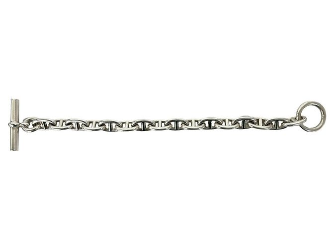 Hermès Bracciale Charm Chaine d'Ancre MM Hermes Argento - vista 6