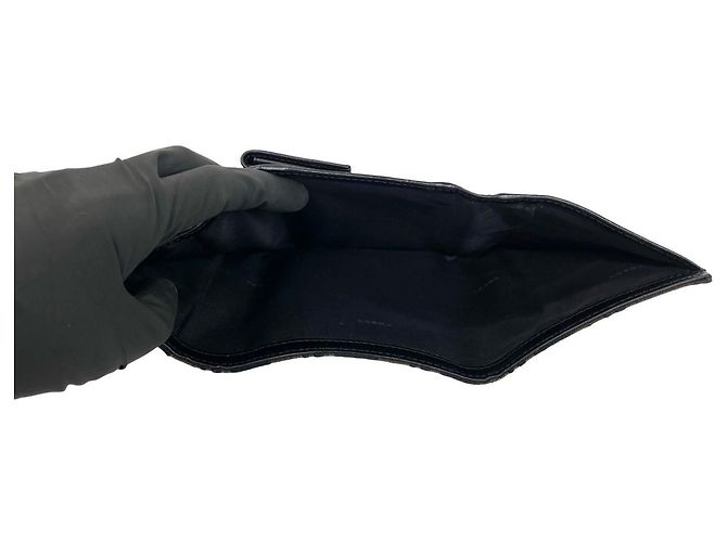 Fendi Zucchino Trifold Geldbörse Braun Schwarz - Ansicht 8
