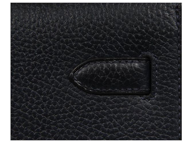 Hermès Kelly Dépêches 25 Nero Pelle Togo - vista 13