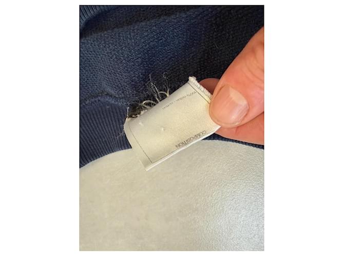 Chanel Sweatshirt aus Baumwolle Weiß Blau - Ansicht 6