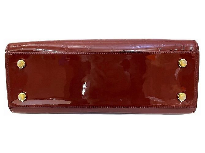 Borsa Louis Vuitton Blair MM Rosso Bordò - vista 3