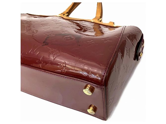 Borsa Louis Vuitton Blair MM Rosso Bordò - vista 7