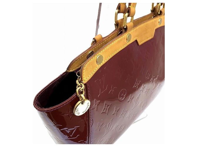 Borsa Louis Vuitton Blair MM Rosso Bordò - vista 8