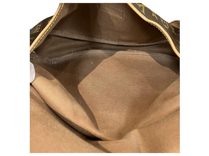 Borsa a Spalla Saumur 30 di Louis Vuitton Marrone Monogramma - vista 6