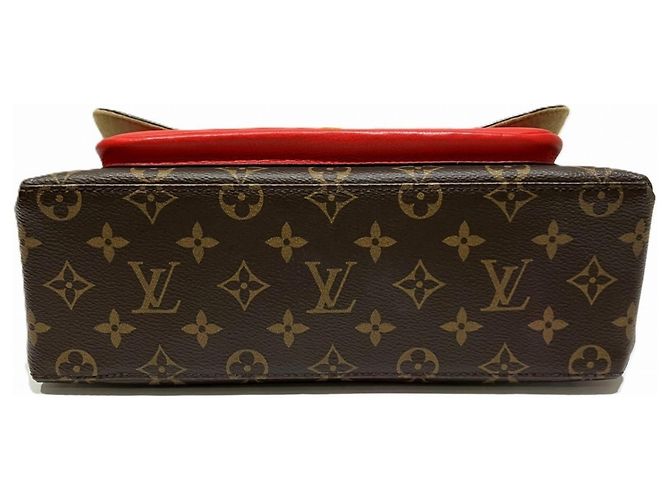 Borsa Marignan Louis Vuitton Marrone Rosso Monogramma - vista 3